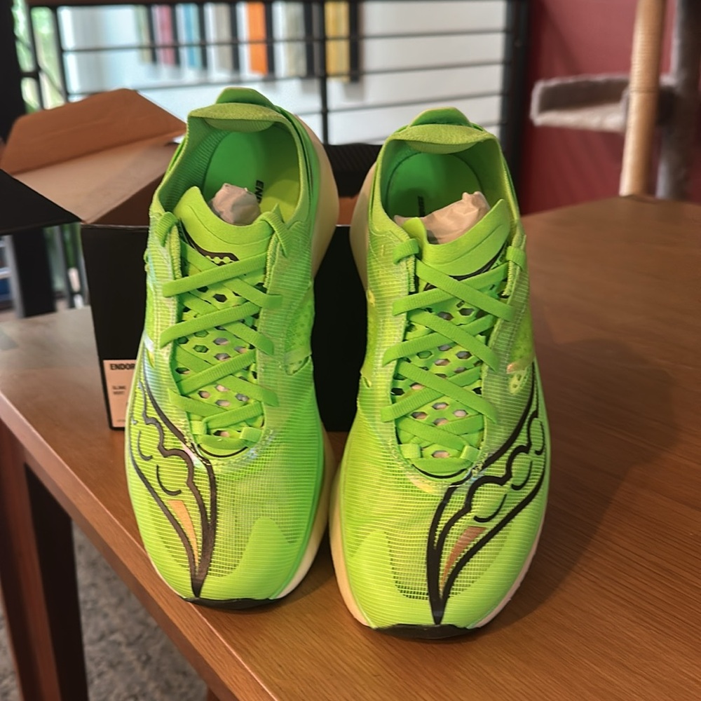 Endorphin Elite Running Shoes - Lime Green